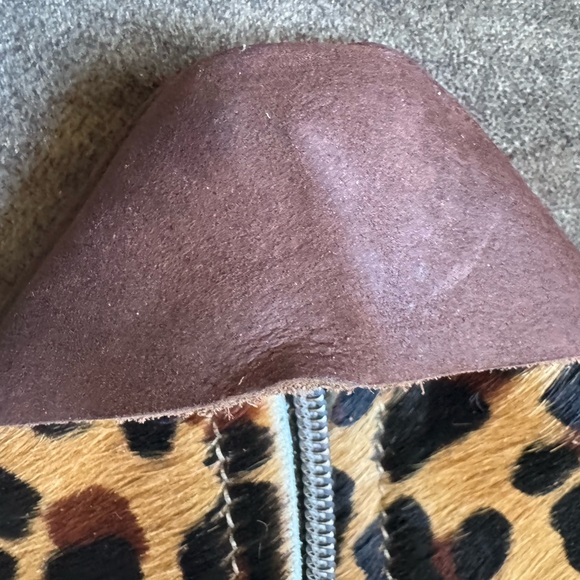 Cowhide Jewelry Makeup Bag - Picture 6 of 7